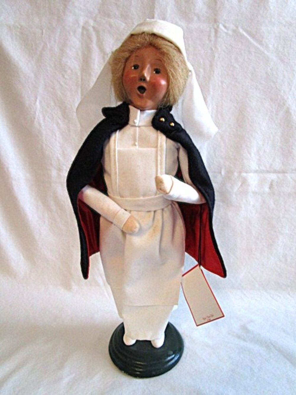 Byers Choice Vintage American Red Cross Nurse Christmas Caroler